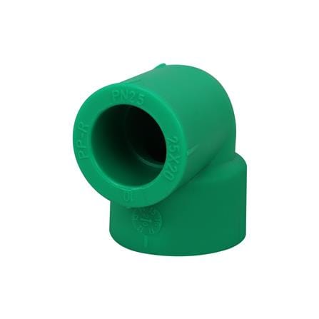 ข้องอลด 90 องศา PP-R GREAN PIPE D25/20 3/4 นิ้วx1/2 นิ้ว_0
