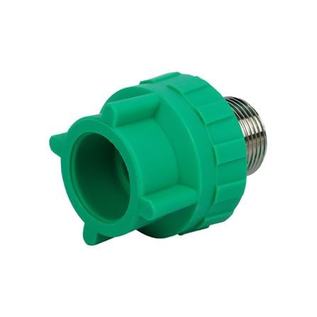 ข้อต่อตรงเกลียวนอก PP-R GREAN PIPE D32 1 นิ้ว_0