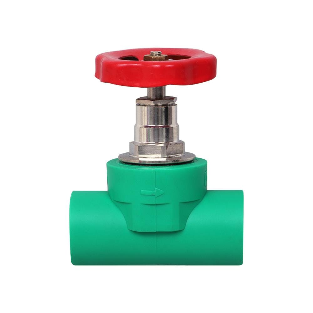 สต๊อปวาล์ว GREAN PIPE PP-R D25 3/4 นิ้ว สีเขียว