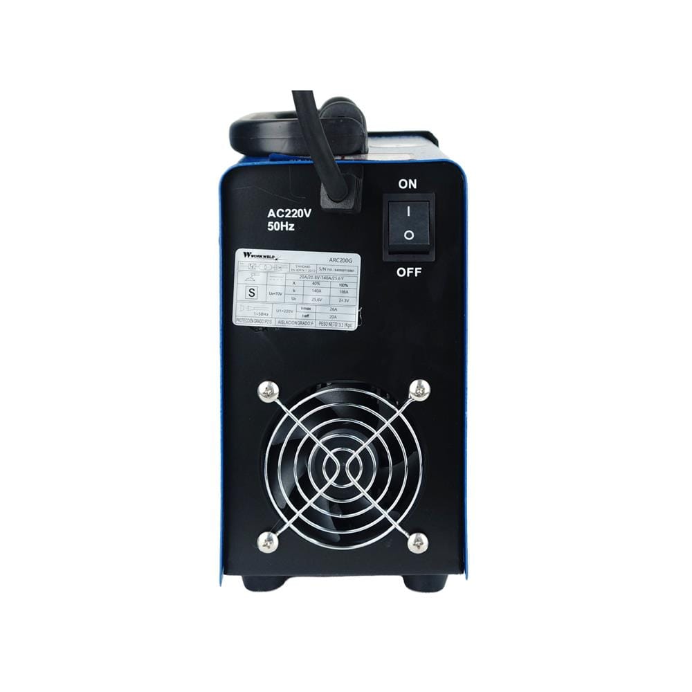 เครื่องเชื่อม INVERTER WORKWELD ARC200G 200 แอมป์