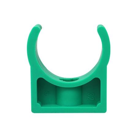 คลิปก้ามปูสั้น PP-R GREAN PIPE D32 1 นิ้ว สีเขียว_0