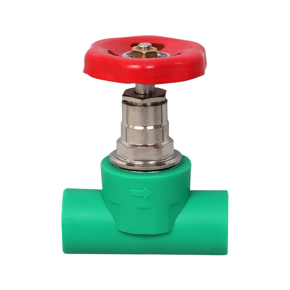 สต๊อปวาล์ว GREAN PIPE PP-R D20 1/2 นิ้ว สีเขียว