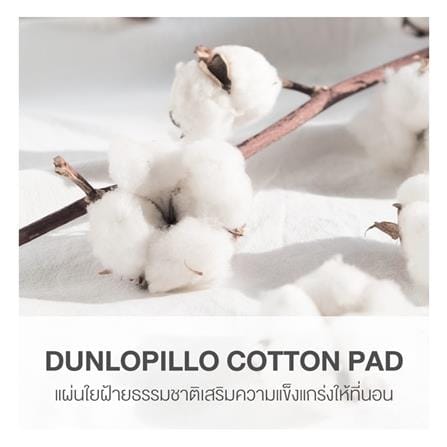 ที่นอนสปริง 3.5 ฟุต DUNLOPILLO รุ่น TWILIGHT พร้อมหมอนหนุน 1 ชิ้น_14