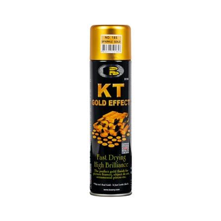 สีสเปรย์ BOSNY KT GOLD EFFECT 185 สี SPARKLE GOLD 200 ซีซี_0