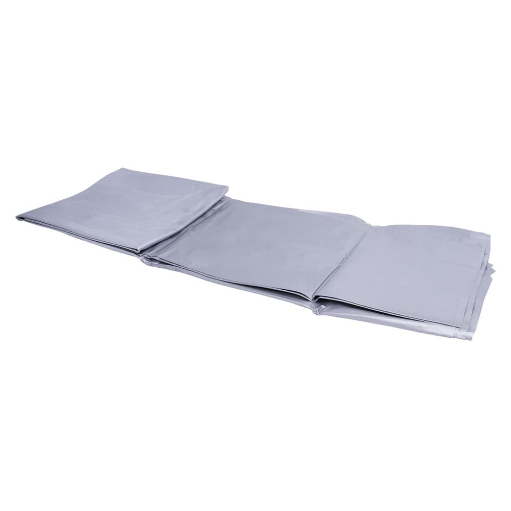 พลาสติก PVC อเนกประสงค์ MPI 3X4 เมตร สีเงิน (ไม่เจาะตาไก่)