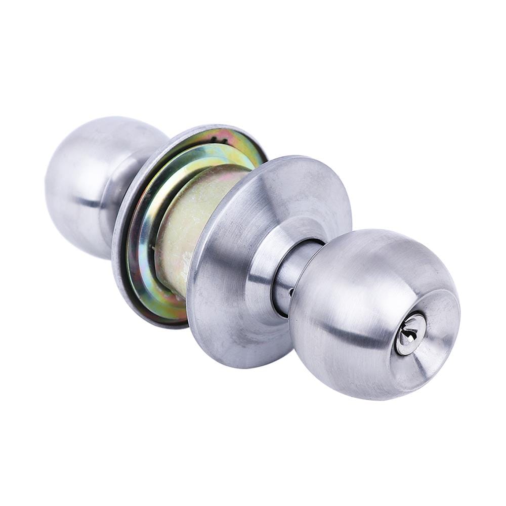 ลูกบิดประตู หัวกลม พร้อม DEADBOLT COLT LITE #58717301 ET สีสเตนเลส