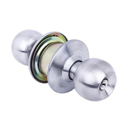 ลูกบิดประตู หัวกลม พร้อม DEADBOLT COLT LITE #58717301 ET สีสเตนเลส_1