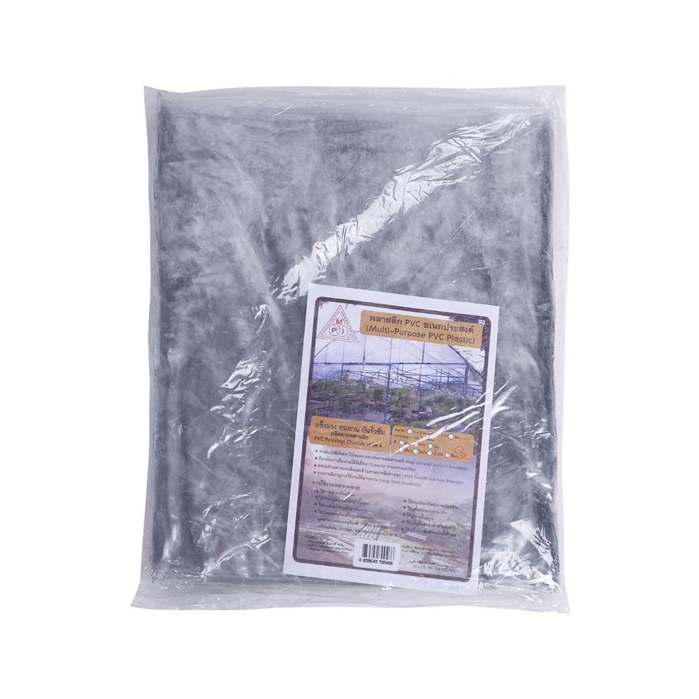 พลาสติก PVC อเนกประสงค์ MPI 3X4 เมตร สีใส (ไม่มีตาไก่)