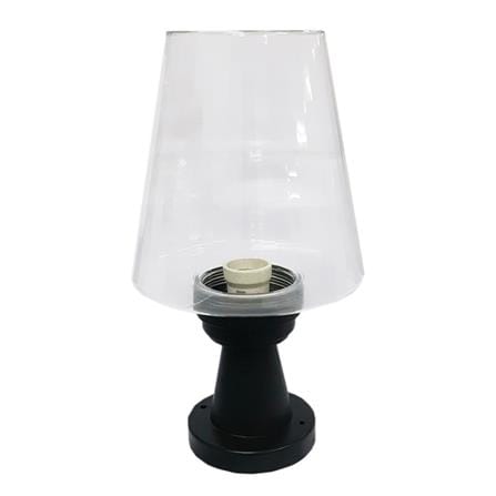 ไฟหัวเสา LIGHT MOS LM6007 MODERN สีดำ_0