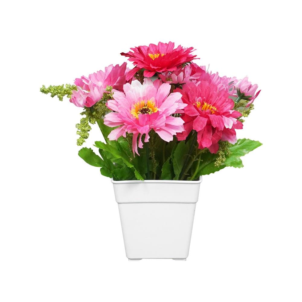 ดอกไม้ประดิษฐ์ในกระถาง ME LIVING DAISY สีชมพู