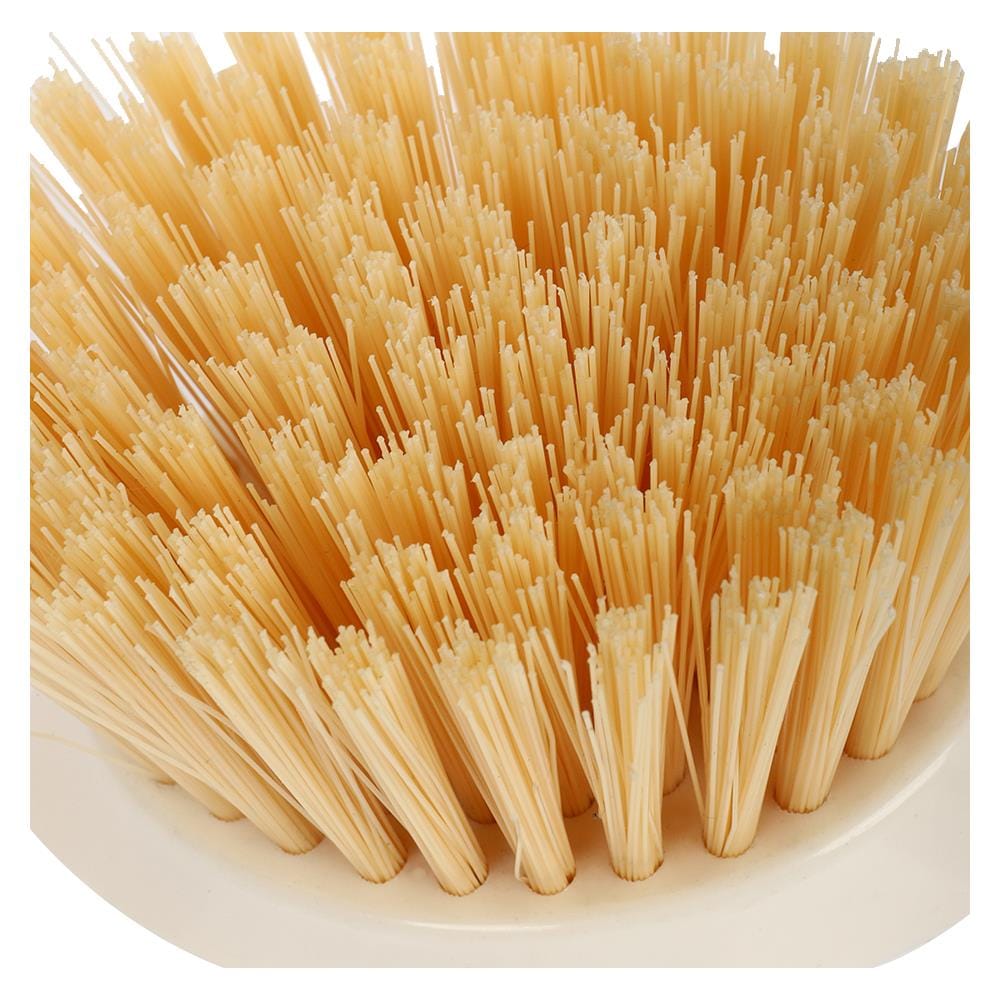แปรงทำความสะอาดทรงรี ACCO BAMBOO สีครีม