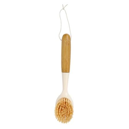 แปรงทำความสะอาดทรงรี ACCO BAMBOO สีครีม_0