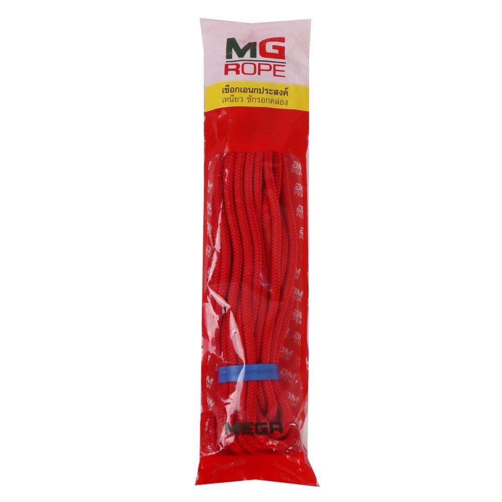เชือกอเนกประสงค์ MG 6 มม.X10 ม. สีแดง