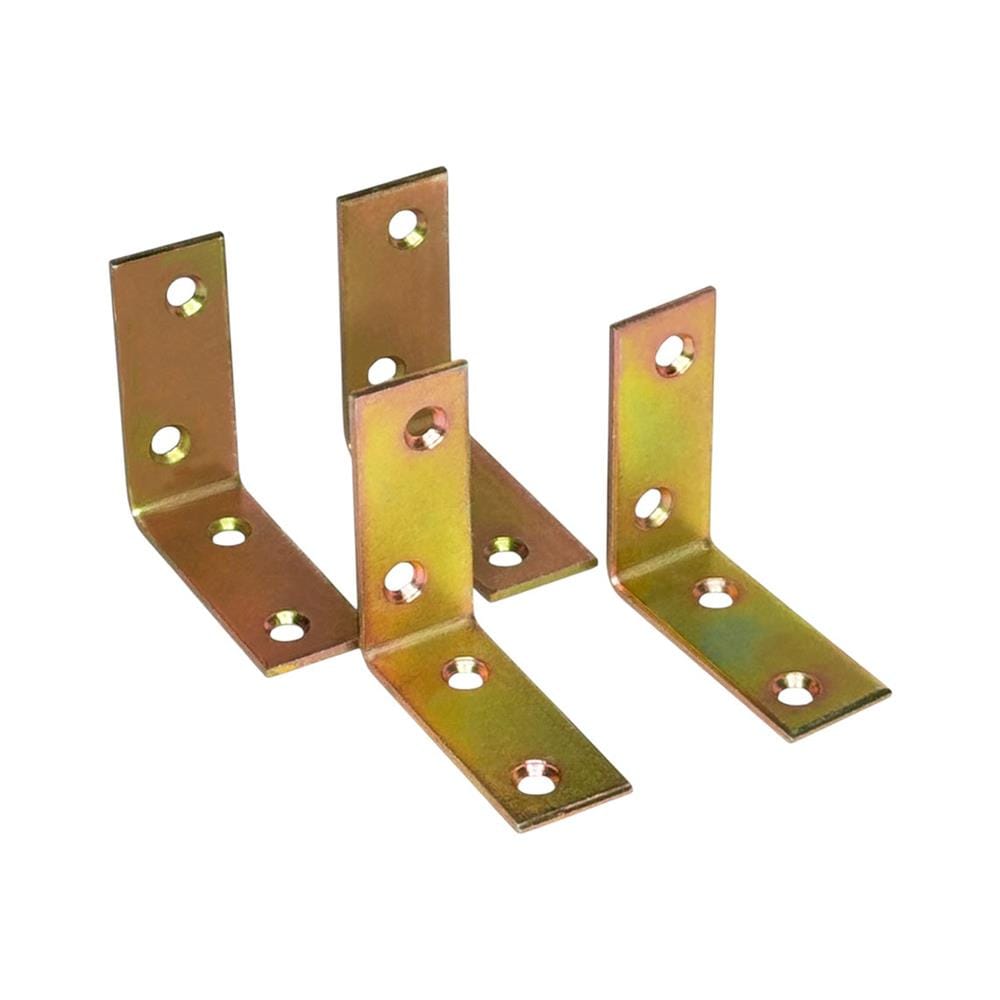 เหล็กฉากตัว L BIH S-0447Y 20x50x2 มม. (แพ็ก 4 ชิ้น)