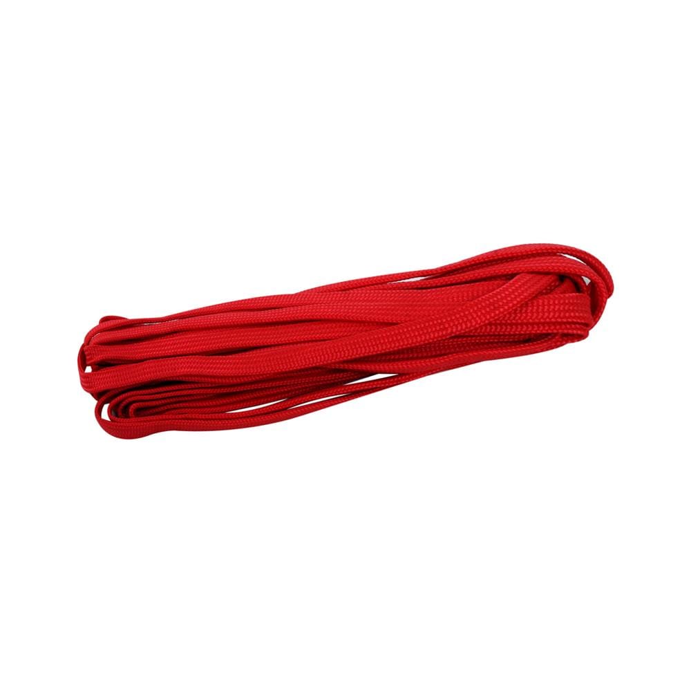 เชือกทอแบน MG 1/2 นิ้วX10 ม. สีแดง