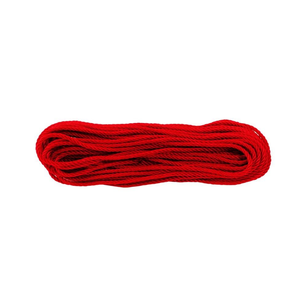 เชือกไนลอน BIH 4 มม.X20 ม. สีแดง