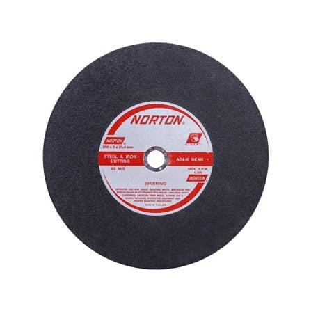 ใบตัด NORTON A24 14 นิ้ว x 3.0 มม. สีดำ
