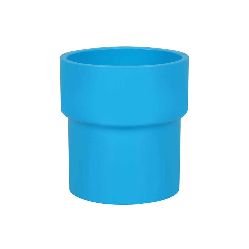 ข้อต่อตรงลด-บาง PVC SCG 1 1/2x1 1/4 นิ้ว สีฟ้า