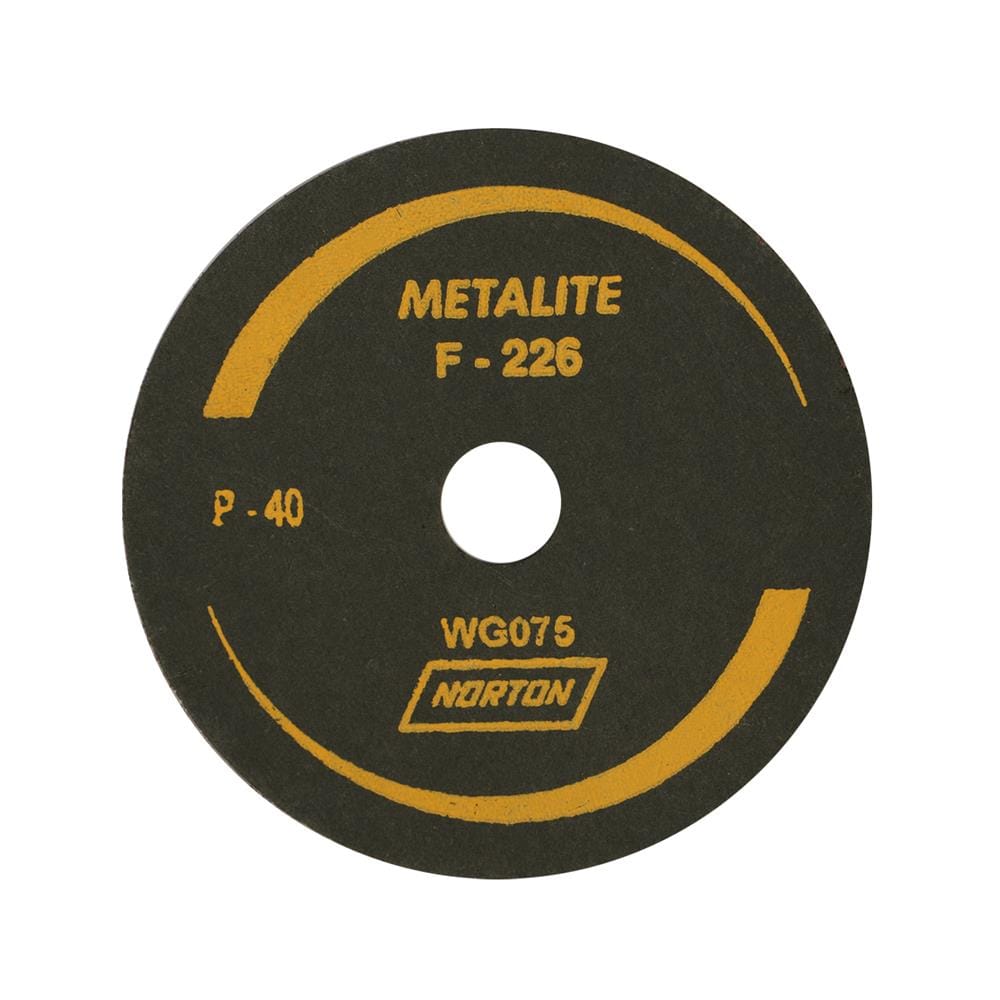 กระดาษทรายกลม เบอร์ 40 NORTON F226  4 นิ้ว