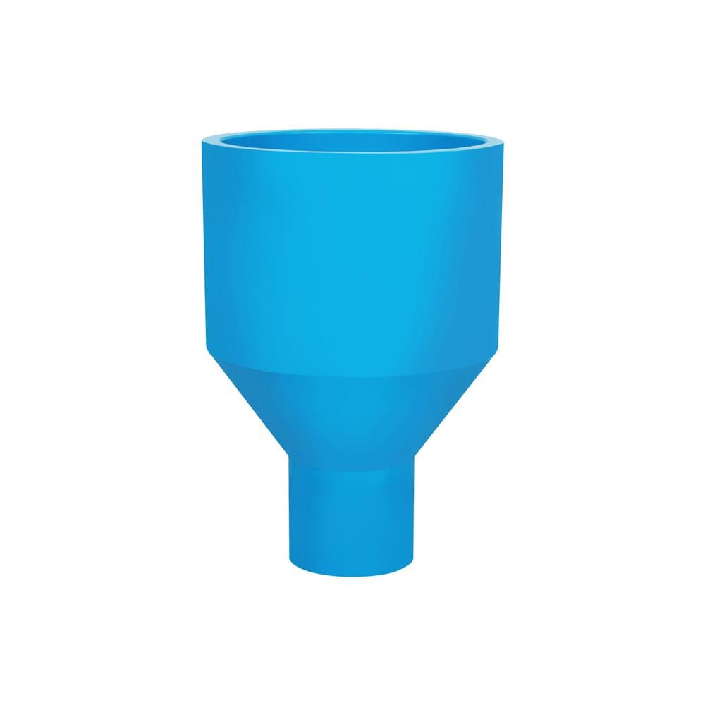 ข้อต่อตรงลด PVC SCG 4x1 1/2 นิ้ว สีฟ้า
