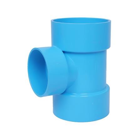 สามทางลด PVC SCG 4x3 นิ้ว สีฟ้า