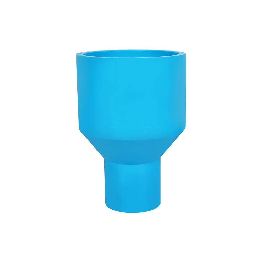 ข้อต่อตรงลด PVC SCG 4x2 นิ้ว สีฟ้า