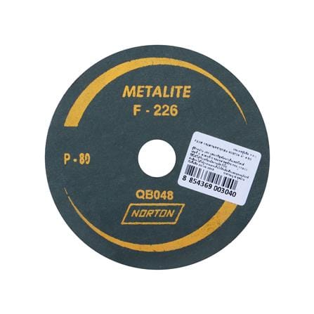 กระดาษทรายกลม เบอร์ 80 NORTON F226  4 นิ้ว_0