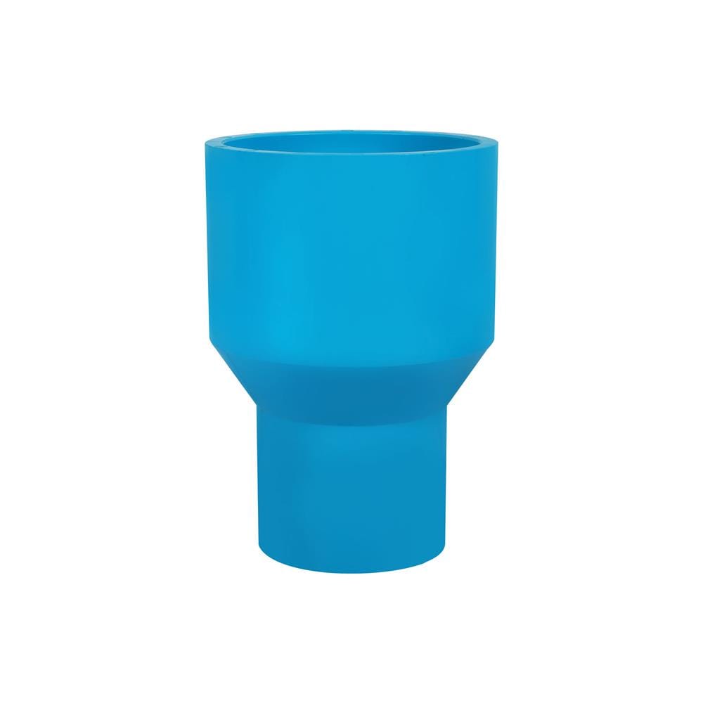 ข้อต่อตรงลด PVC SCG 4x2 1/2 นิ้ว สีฟ้า