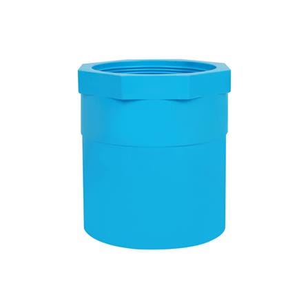 ข้อต่อตรงเกลียวใน PVC SCG 3 นิ้ว สีฟ้า_1