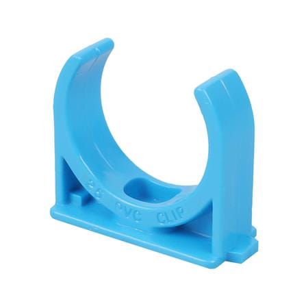 คลิปก้ามปู PVC ท่อน้ำไทย 1 นิ้ว สีฟ้า_0