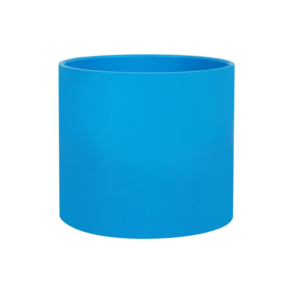 ข้อต่อตรงบาง PVC SCG 6 นิ้ว สีฟ้า