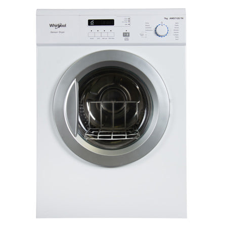 เครื่องอบผ้าฝาหน้า WHIRLPOOL AWD712S TH 7 กก.+ขาตั้ง