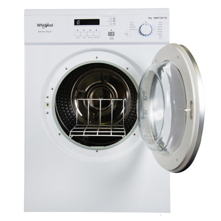 เครื่องอบผ้าฝาหน้า WHIRLPOOL AWD712S TH 7 กก.+ขาตั้ง_1