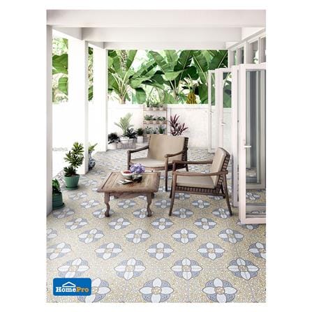 กระเบื้องพื้น 16x16 นิ้ว DURAGRES ฟาติส เบจ EXC_1