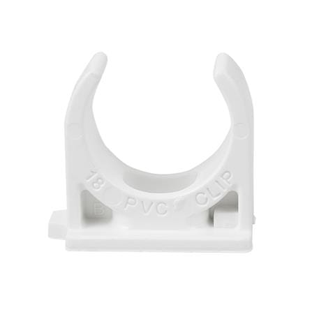 คลิปก้ามปู PVC ท่อน้ำไทย 1/2 นิ้ว สีขาว_1