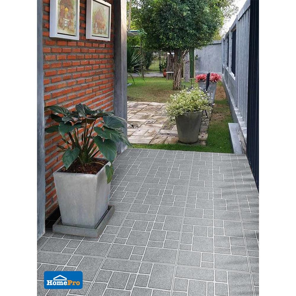 กระเบื้องพื้น 16x16 นิ้ว TARA โนเบล เทา EXC A 0.96 ตร.ม.