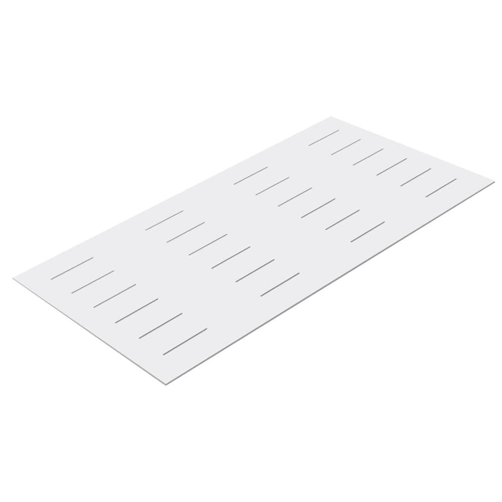ฝ้าระบายอากาศกันแมลง DURAONE ลายคลาสสิก 60X120X0.4 ซม. สีซีเมนต์