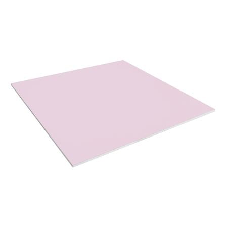 แผ่นฝ้าเพดานทีบาร์ 60x60ซม. มุกชมพู ตราบ้าน
