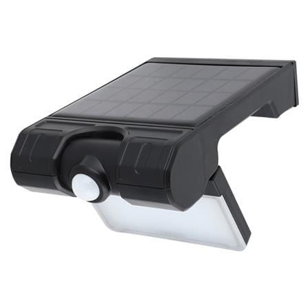 ไฟผนังภายนอก SOLAR LAMPTAN SENSOR SWING 3 วัตต์ DAYLIGHT สีดำ_0