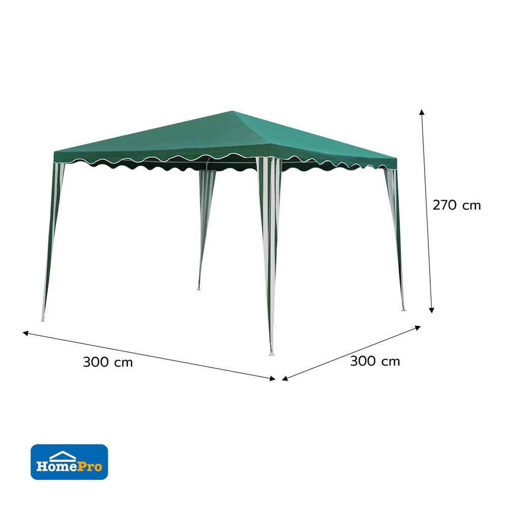 เต็นท์สนาม ME LIVING JAYDEN 3x3 ม. สีเขียว