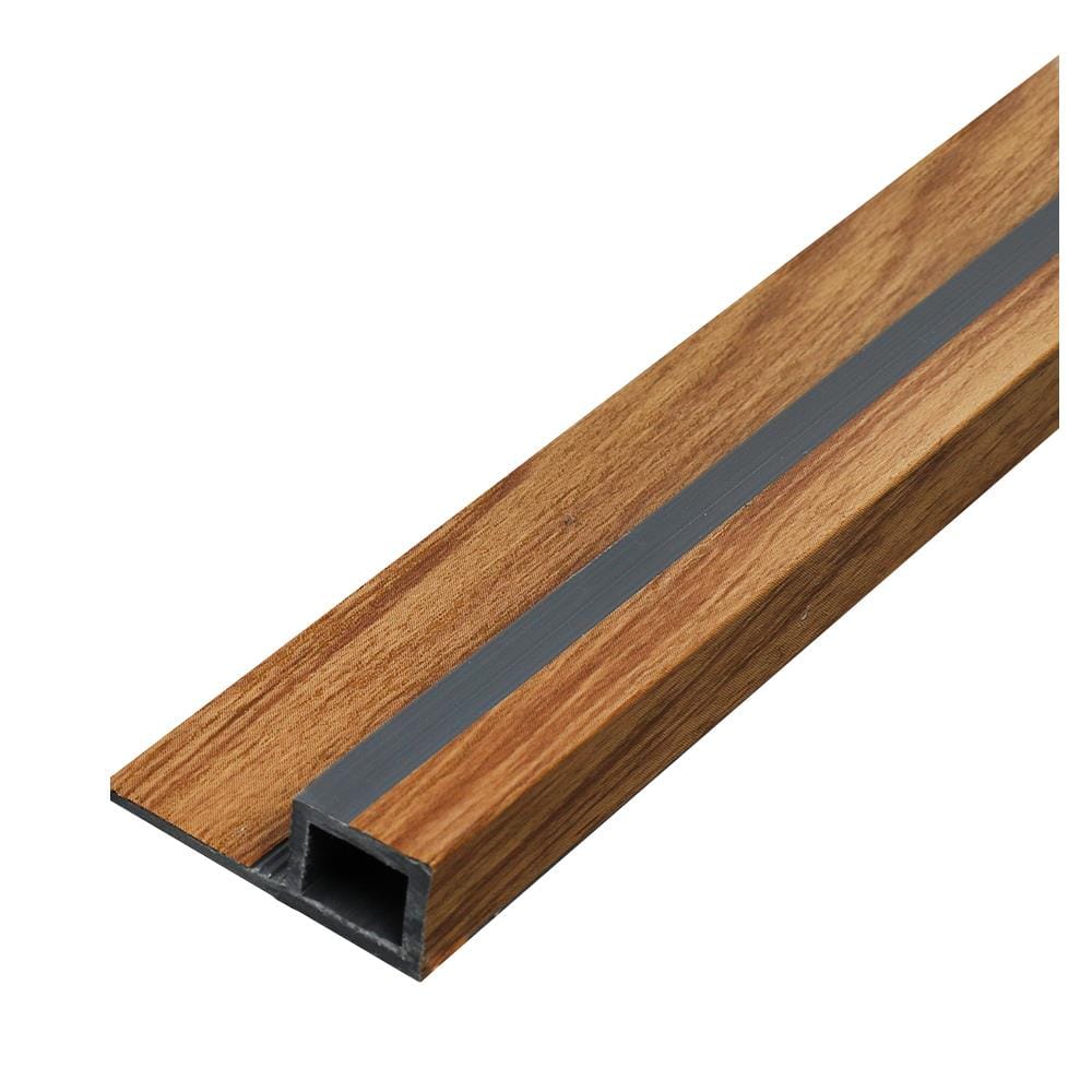 ตัวจบขอบริม PVC INOVAR 3X240X1 ซม. สีโอ๊ค