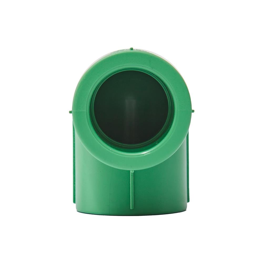 ข้องอ 90 องศา PP-R สวม SCG D25 3/4 นิ้ว สีเขียว