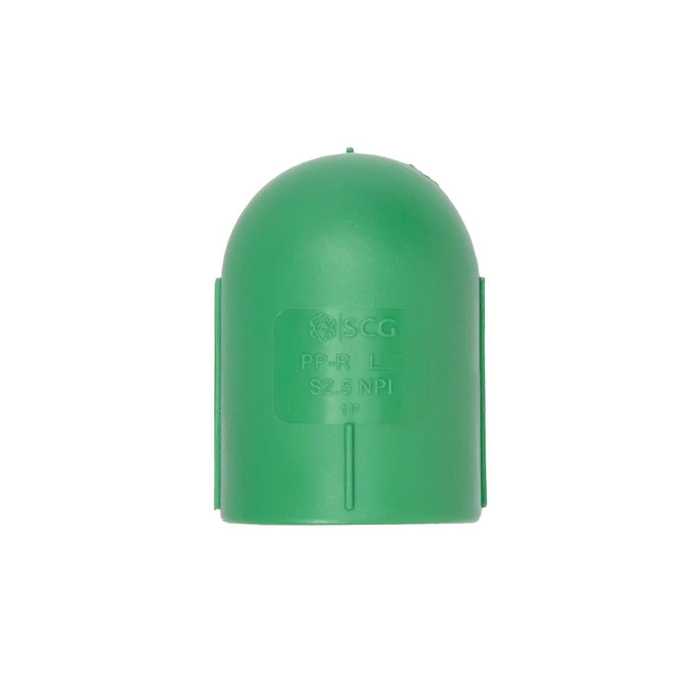 ข้องอ 90 องศา PP-R สวม SCG D25 3/4 นิ้ว สีเขียว
