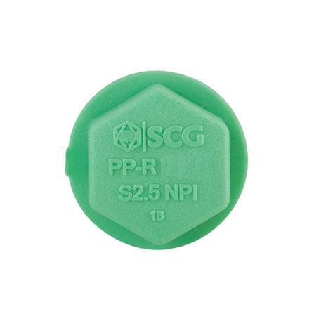 ปลั๊กอุดเกลียว PP-R SCG 1/2 นิ้ว สีเขียว_2