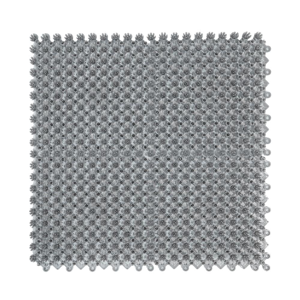 พรมเช็ดเท้าดักฝุ่น HOME LIVING STYLE JOINT 29X29 ซม. สีเทา