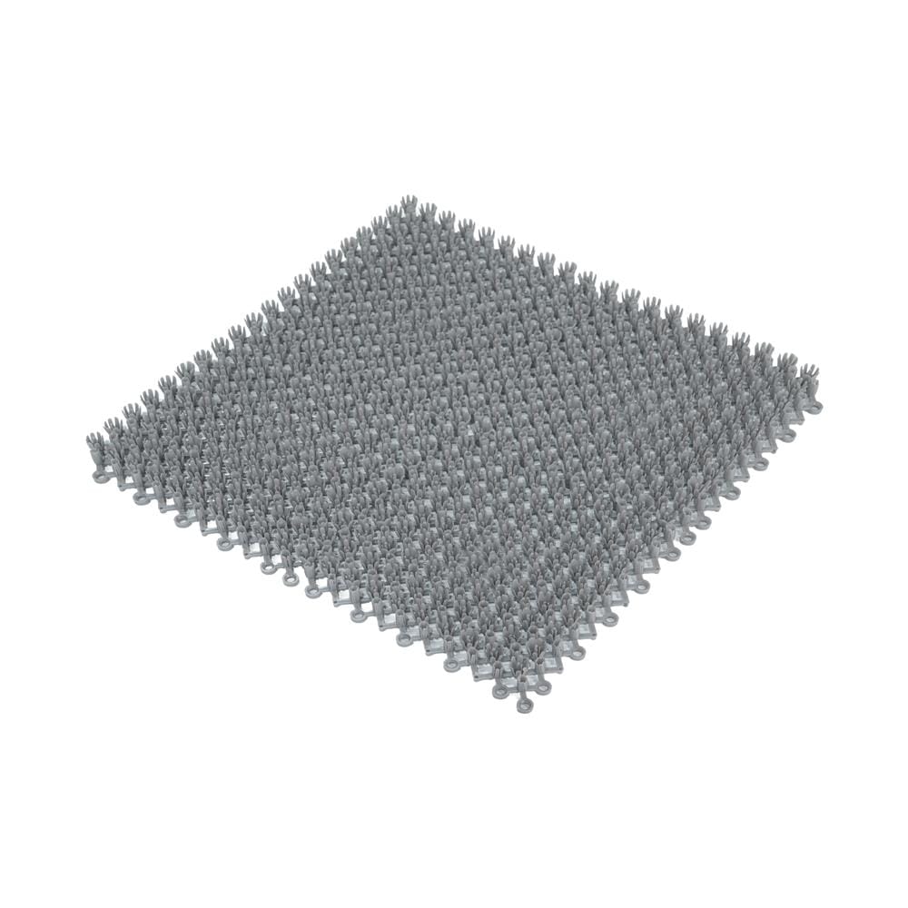พรมเช็ดเท้าดักฝุ่น HOME LIVING STYLE JOINT 29X29 ซม. สีเทา