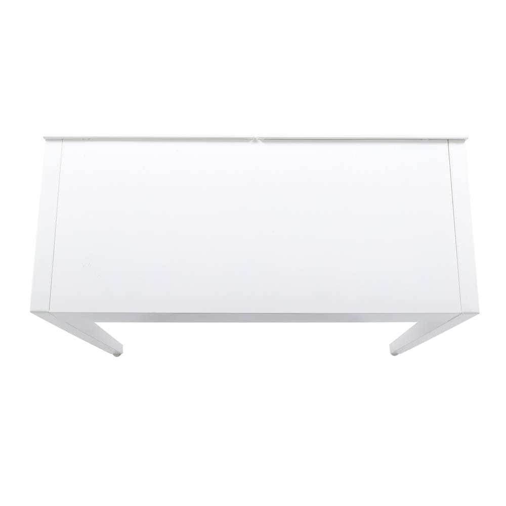 โต๊ะทำงานเหล็ก KIOSK BV-11N 90 ซม. สีขาว
