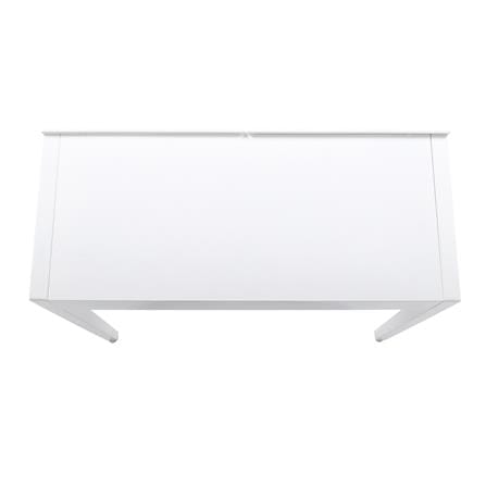 โต๊ะทำงานเหล็ก KIOSK BV-11N 90 ซม. สีขาว_2