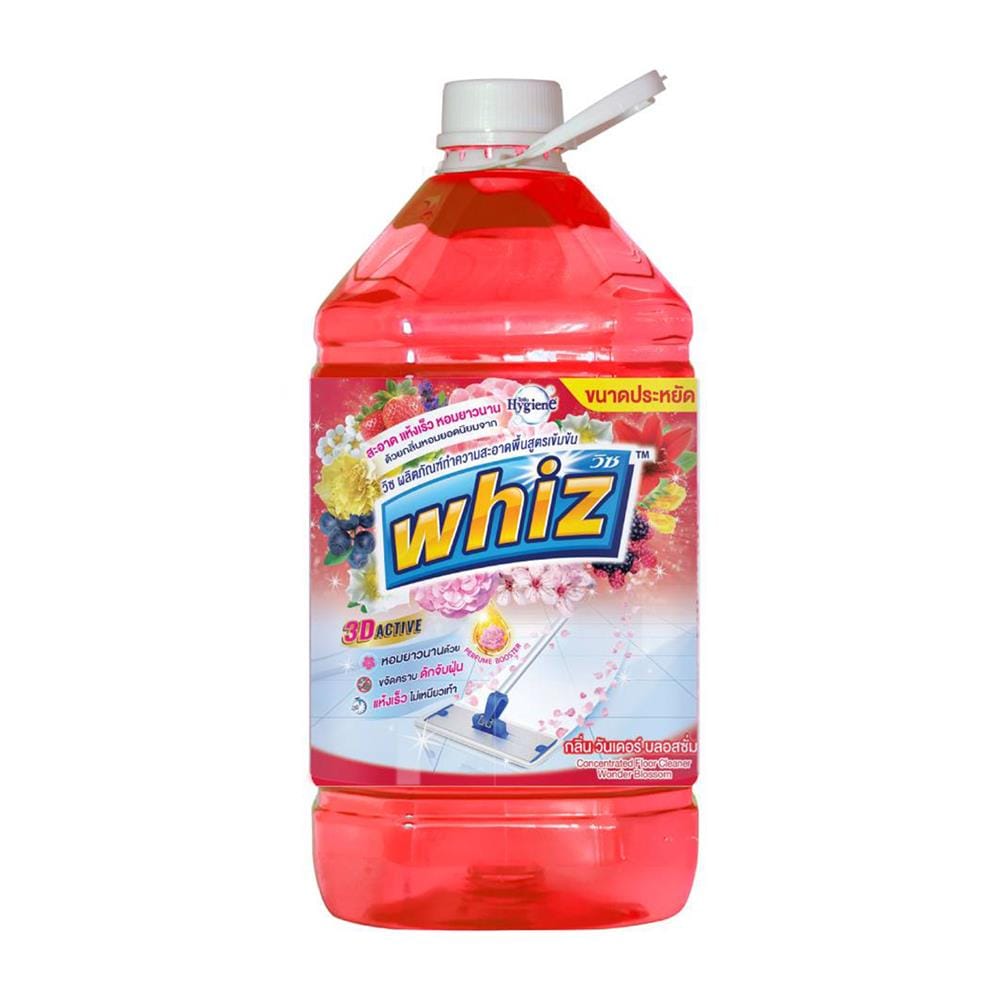 น้ำยาทำความสะอาดพื้น WHIZ 5,200 มล. วันเดอร์บลอสซั่ม