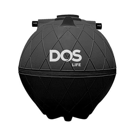 ถังบำบัดน้ำเสีย DOS SUPER SEPT 3000 ลิตร สีดำ